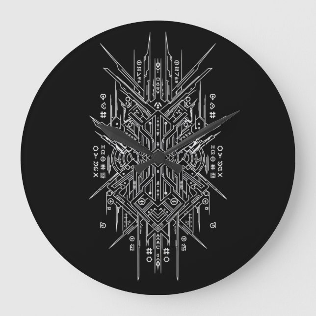 Relógio Grande Wall Clock (Frente)