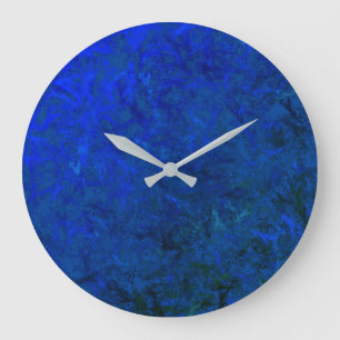 Relógio Grande Wall Clock Blue Moon