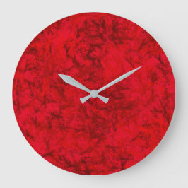 Relógio Grande Wall Clock Red Sun