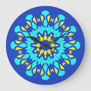 Relógio Grande Wall Clock, um elegante design clássico multicolor