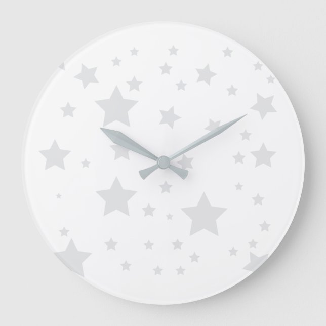 Relógio Grande Wall clock with stars (Frente)