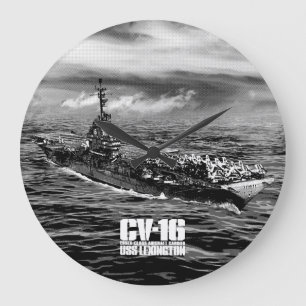 Relógio Grande Wallclock de Lexington Aif do porta-aviões