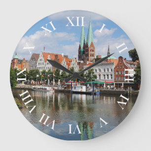 Relógio Grande Wanduhr Lübeck