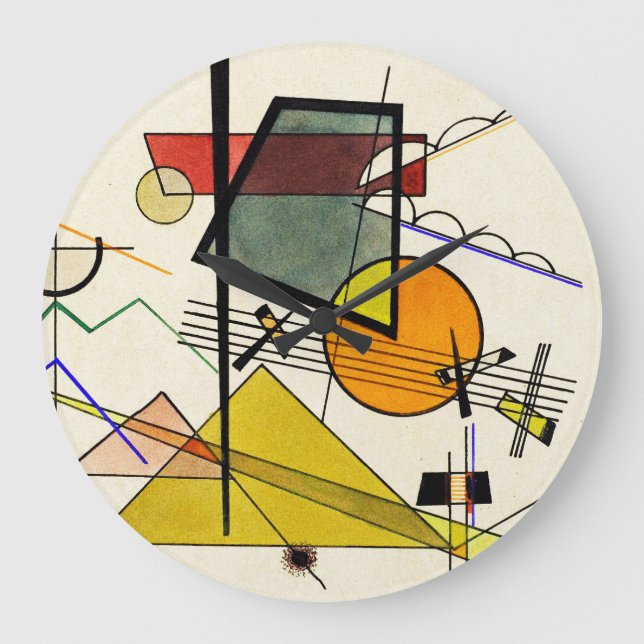 Relógio Grande Wassily Kandinsky - Melodisch (Frente)