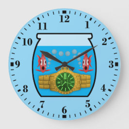 Relógio Grande Watch in fish bowl