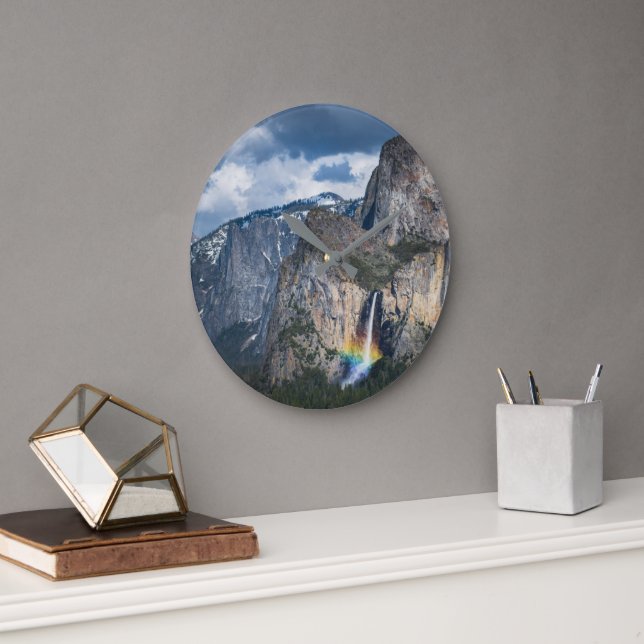 Relógio Grande Waterfalls | Bridal Veil Falls Yosemite California (Escritório)