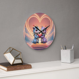 Relógio Grande Where Two Souls Choose Forever 