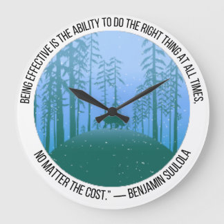 Relógio Grande White Wolves Guild Clock