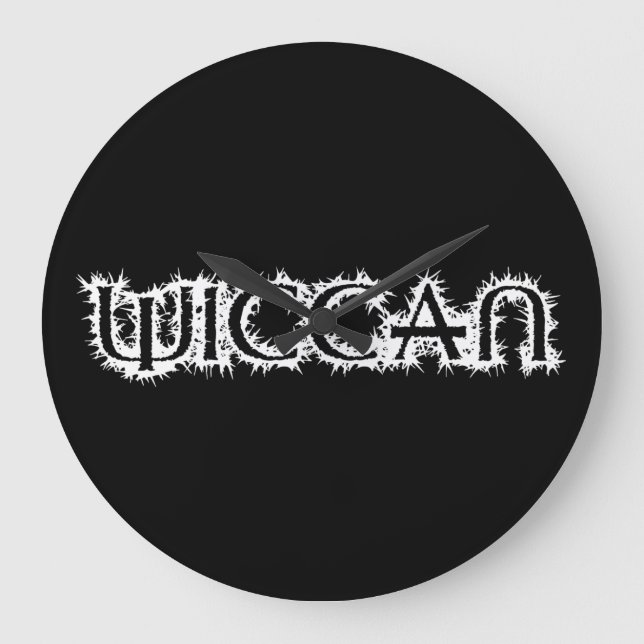 Relógio Grande Wiccan (Frente)