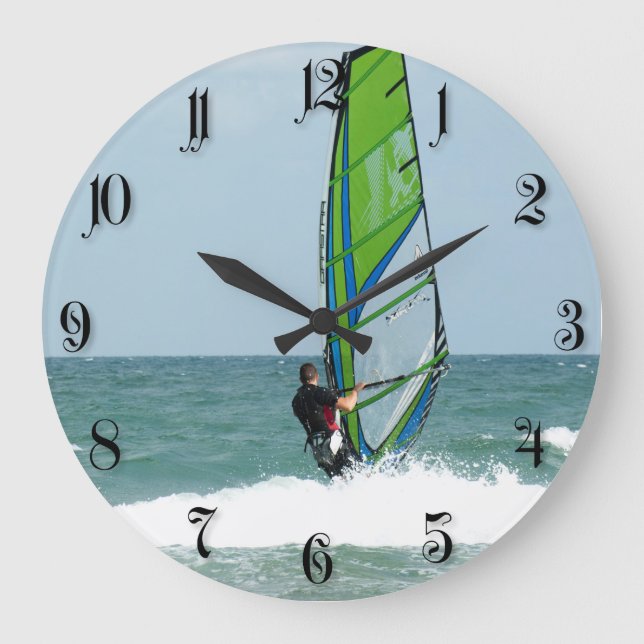 Relógio Grande Windsurfer (Frente)
