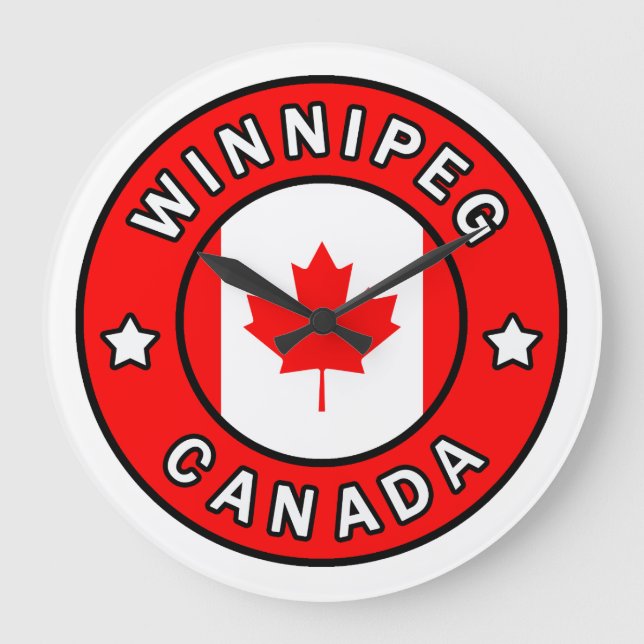 Relógio Grande Winnipeg Canadá (Frente)