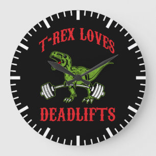 Relógio Grande Workout - T-Rex ama Desmoronamentos - Construção d