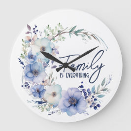 Relógio Grande Wreath de Cotação Familiar