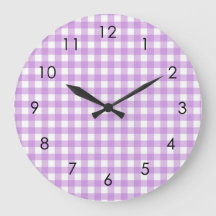 Xadrez Gingham Clássica Estética Lilac Pastel