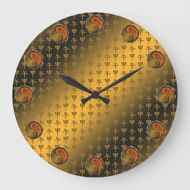 Relógio Grande Year of the Wood Horse (Frente)