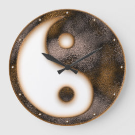 Relógio Grande Yin Yang