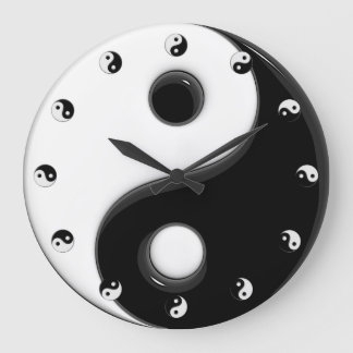 Relógio Grande Yin Yang #1B