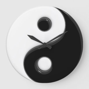 Relógio Grande Yin Yang #1D