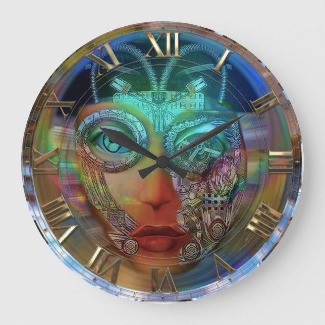 Relógio Grande Zyborg Time (Frente)