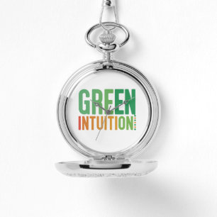 Relógio Green Intution Pocket Watch
