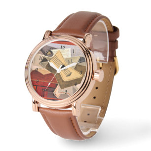 Relógio Gris - Violão e Jornal