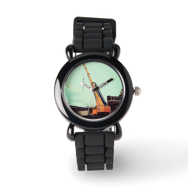 Relógio Grua amarela (Frente)