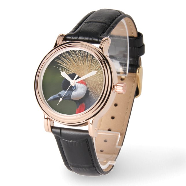 Relógio Grua-de-coleira-preta (Ângulo)