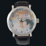 Relógio Gustav Klimt - Mãe e Filho<br><div class="desc">Mãe e Criança (detalhe da Mulher de Três Idades) - Gustav Klimt,  Oil on Canvas,  1905</div>