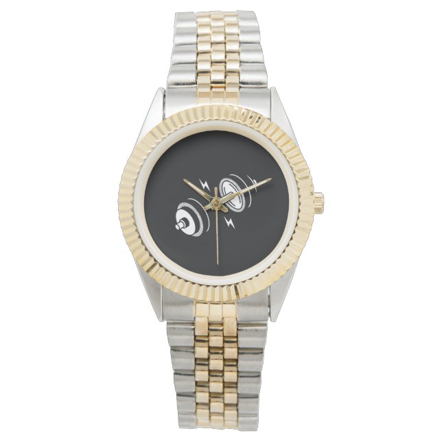 Relógio Gym Double Bold Watch - Motivação para o seu pulso (Frente)