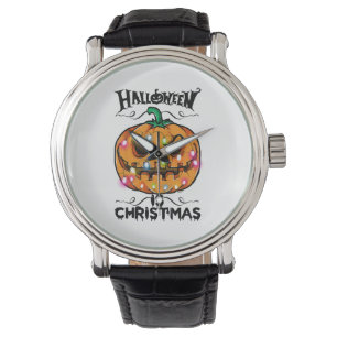 Relógio Halloween É Natal
