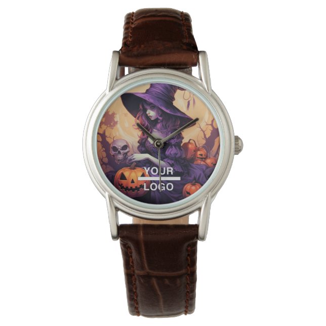Relógio Halloween Horror Witor Business Logo Watch (Frente)