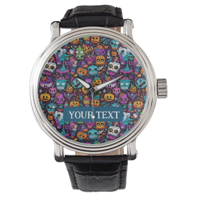 Relógio Halloween Monsters Watch (Frente)