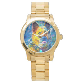 Relógio Halo: Retrato de um German shepherd