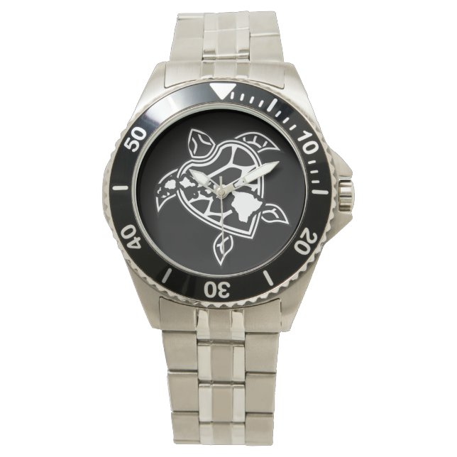 Relógio Hanauma Bay Hawaii Turtle (Frente)