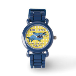 Relógio Hanukkah Latke Shark Watch Personalize