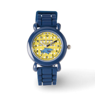 Relógio Hanukkah Latke Shark Watch Personalize