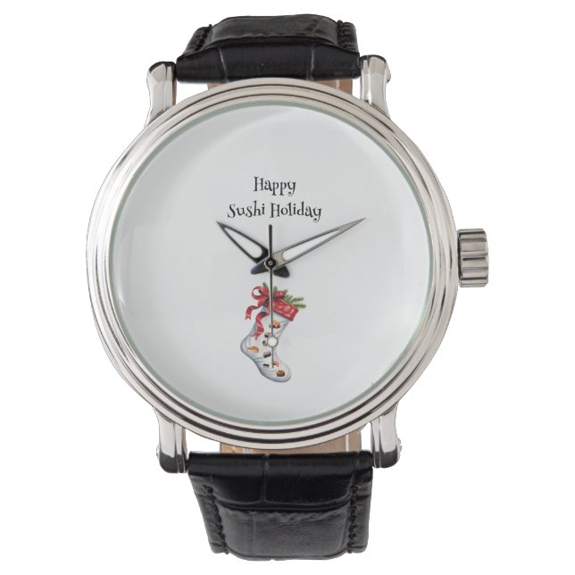 Relógio Happy Sushi Holiday e Watch (Frente)