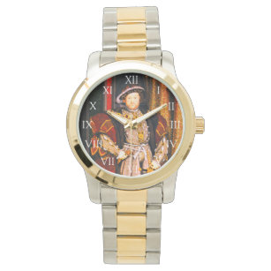 Relógio Henry VIII Tudors História Rei Inglaterra seis Esp