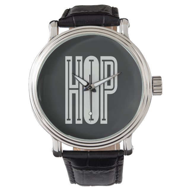 Relógio Hip Hop Watch (preto) (Frente)