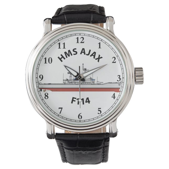 RELÓGIO HMS AJAX - F114 LEANDER ORIG WATCH (Frente)