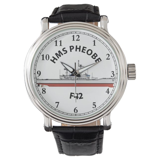 RELÓGIO HMS PHOEBE - F42 - LEANDER ORIG WATCH (Frente)