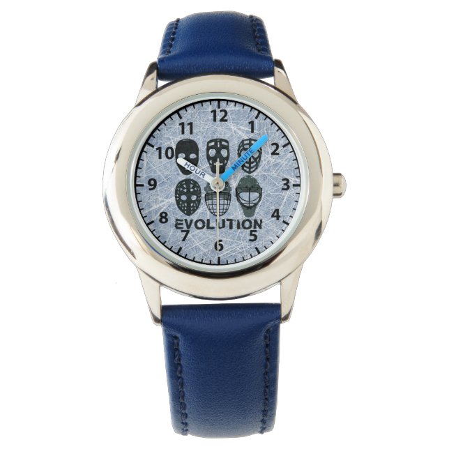 Relógio Hockey Goalie Mask Evolution Watch (Frente)