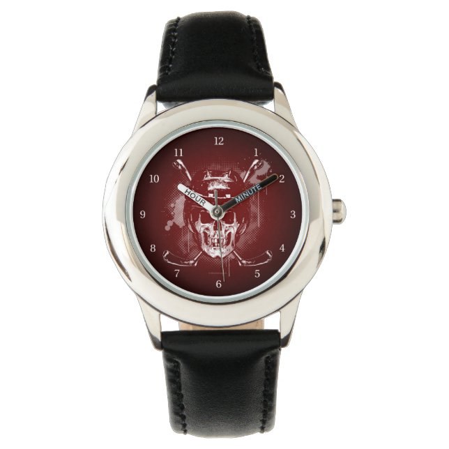 Relógio Hockey Skull Watch (Frente)