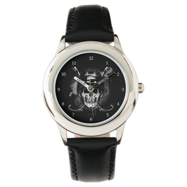 Relógio Hockey Skull Watch (Frente)