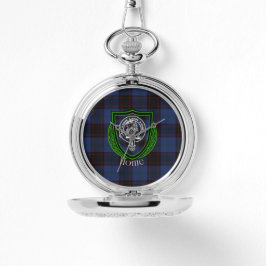 Relógio Home Scottish Clan Tartan & Crest