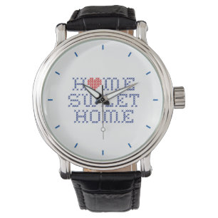Relógio Home Sweet Home Wristwatch