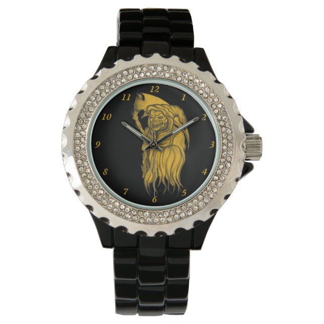 Relógio Homem de Ceia - A Morte, Ceifador (Frente)