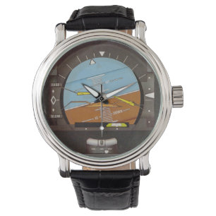 Relógio Horizonte Artificial Estático, Indicador de Atitud