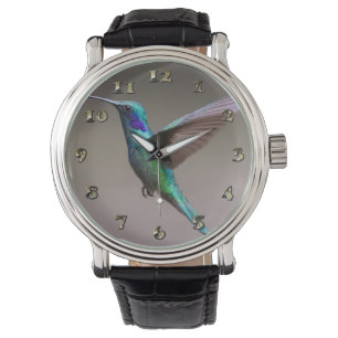 Relógio Hummingbird em Voo