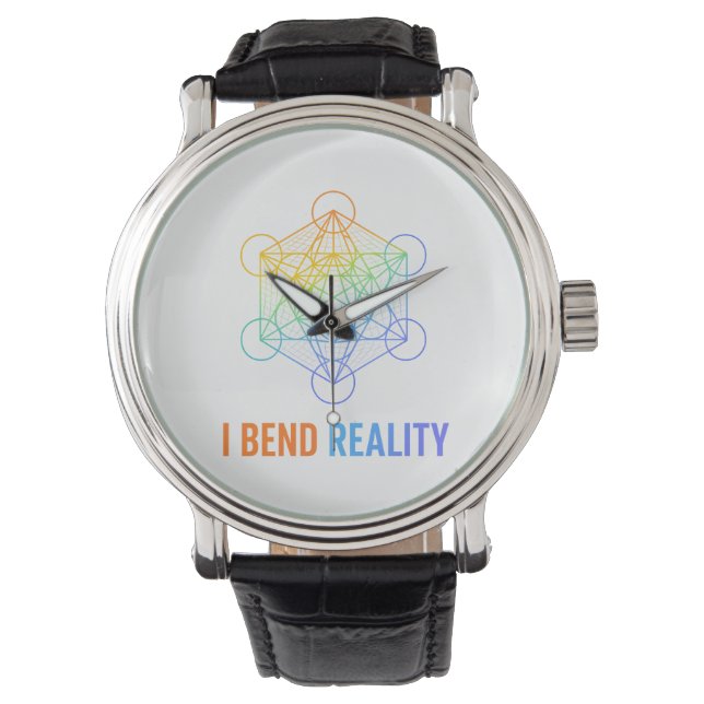 Relógio I Bend Reality – Sacred Geometry Energy Design (Frente)